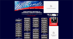 Desktop Screenshot of mrremotecontrols.com
